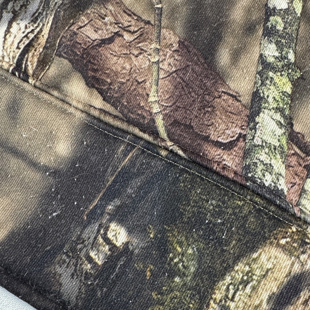 Mossy Oak Camo Hoodie with Bright Pink Logo - Picture 9 of 12